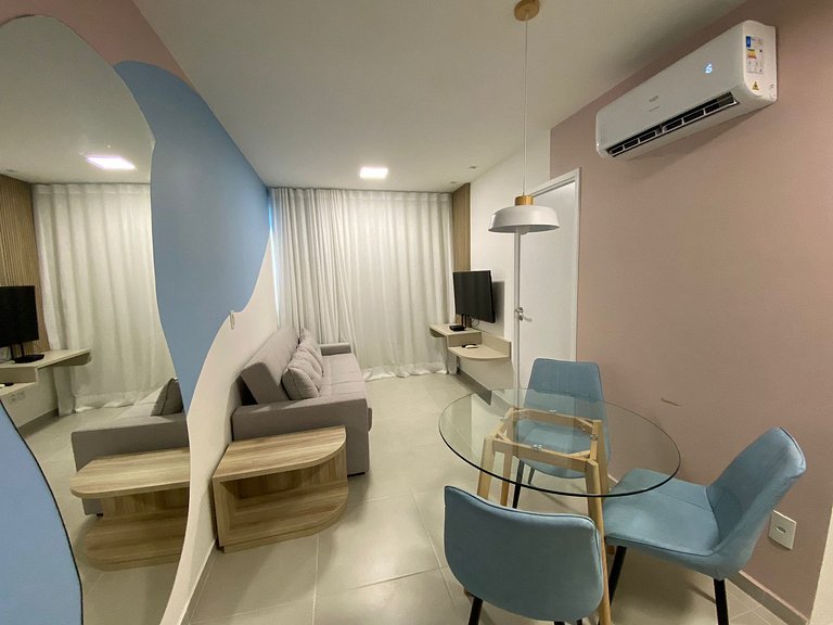 Smart Stay P.Verde Apto 1011-Mandi Hospitalidade(Vista Mar)