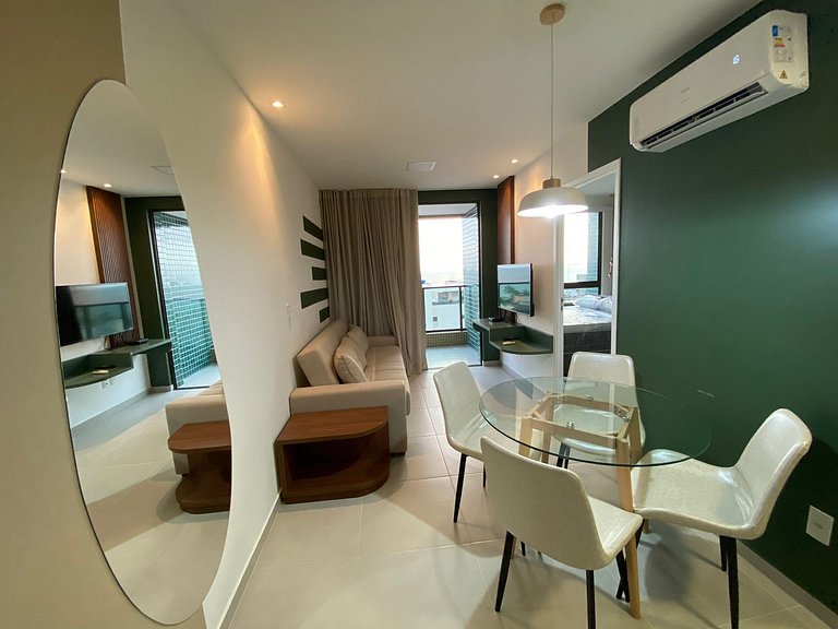 Smart Stay P.Verde Apto1111-Mandi Hospitalidade(Vista Mar)