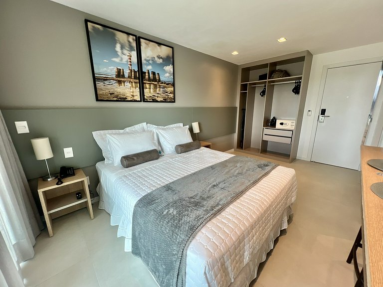 RN Studio 1002 - 2Min da Praia | Mandi Hospitalidade