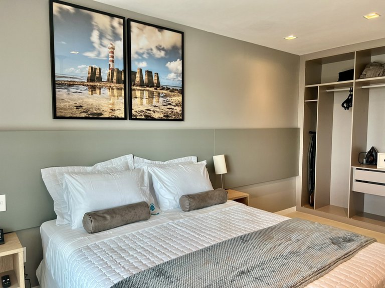 RN Studio 1002 - 2Min da Praia | Mandi Hospitalidade