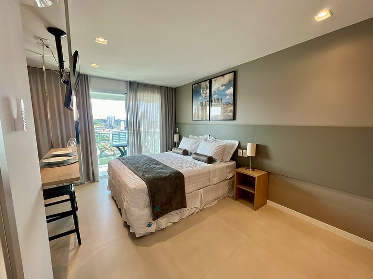 RN Studio 1002 - 2Min da Praia | Mandi Hospitalidade