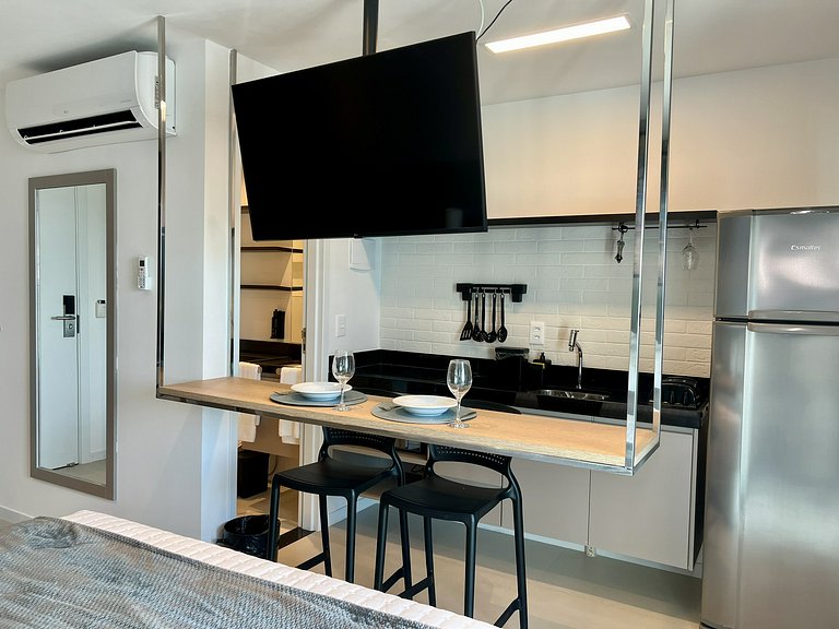 RN Studio 1002 - 2Min da Praia | Mandi Hospitalidade