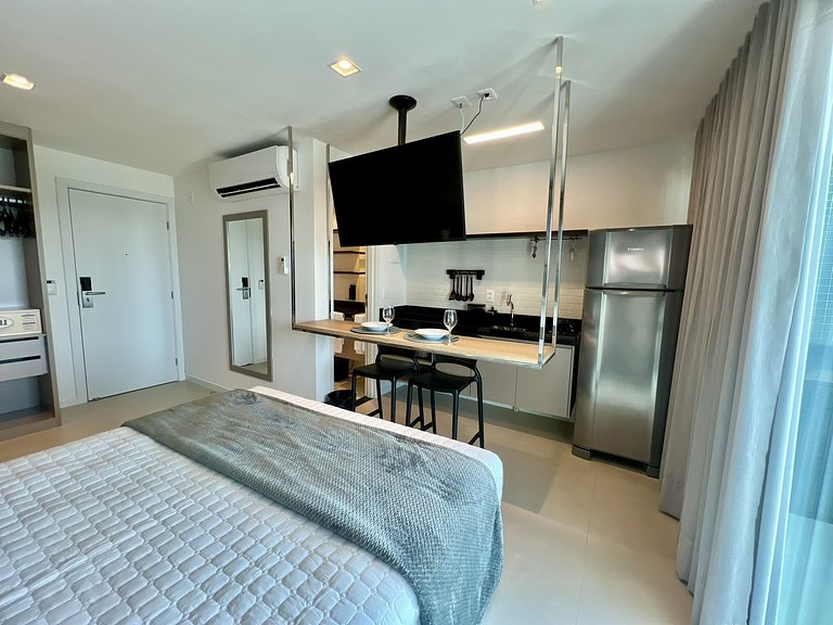 RN Studio 1002 - 2Min da Praia | Mandi Hospitalidade