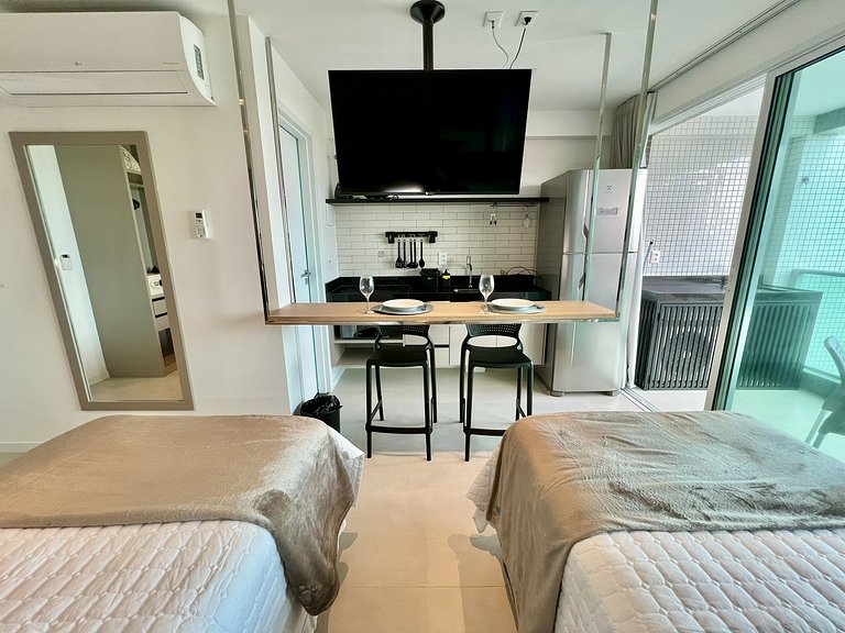 RN Studio 114 - 2Min da Praia | Mandi Hospitalidade