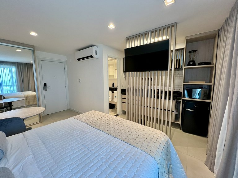 RN Studio 414 - 2Min da Praia | Mandi Hospitalidade
