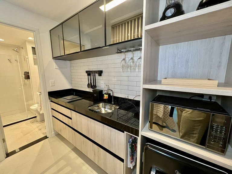 RN Studio 414 - 2Min da Praia | Mandi Hospitalidade