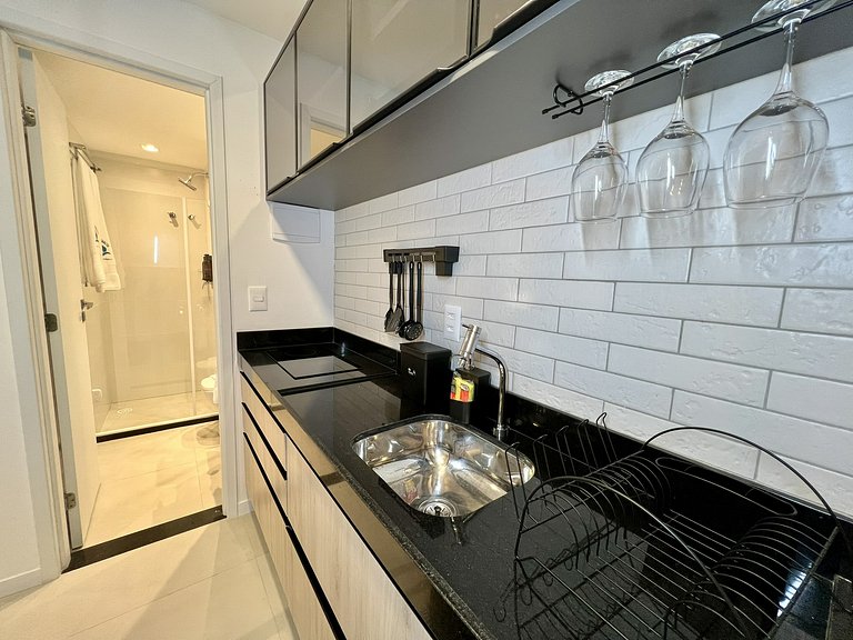 RN Studio 414 - 2Min da Praia | Mandi Hospitalidade