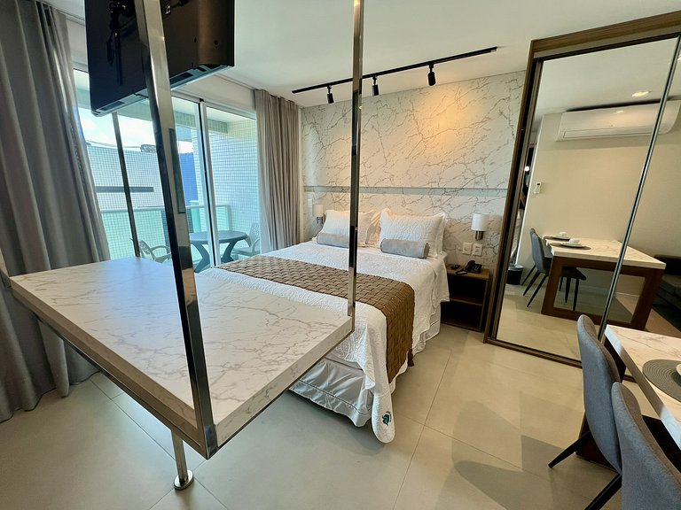 RN Studio 508 - 2Min da Praia | Mandi Hospitalidade