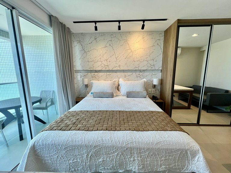 RN Studio 508 - 2Min da Praia | Mandi Hospitalidade