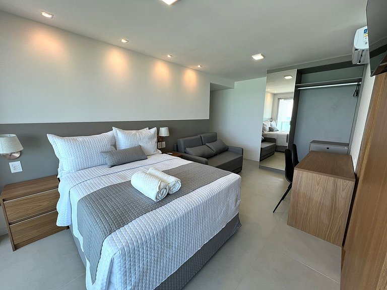 RN Studio 808 - 2Min da Praia | Mandi Hospitalidade