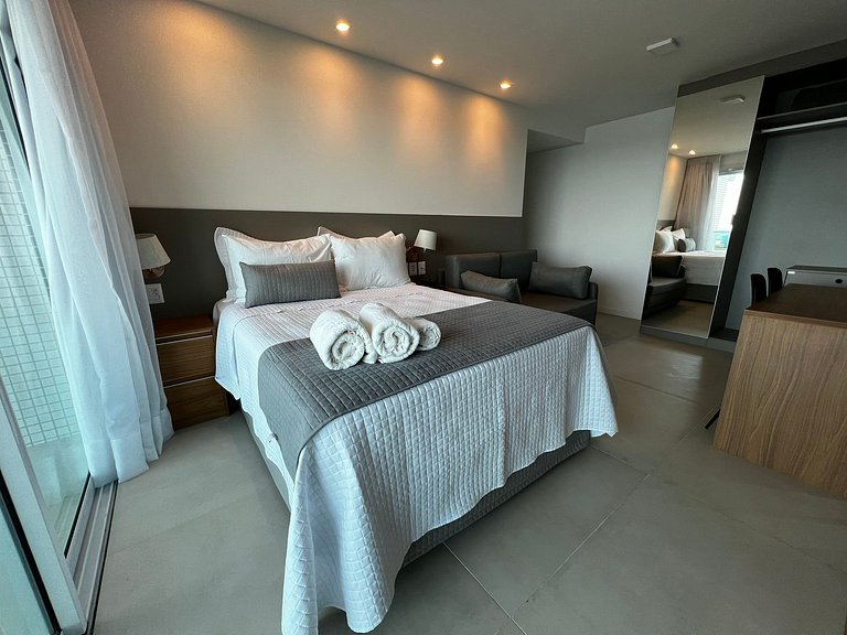 RN Studio 608 - 2Min da Praia | Mandi Hospitalidade