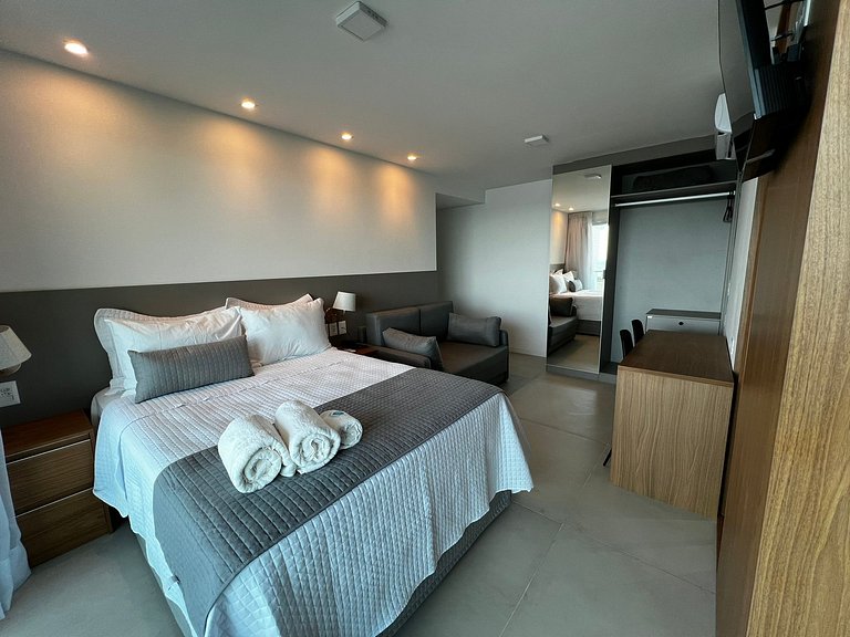 RN Studio 608 - 2Min da Praia | Mandi Hospitalidade