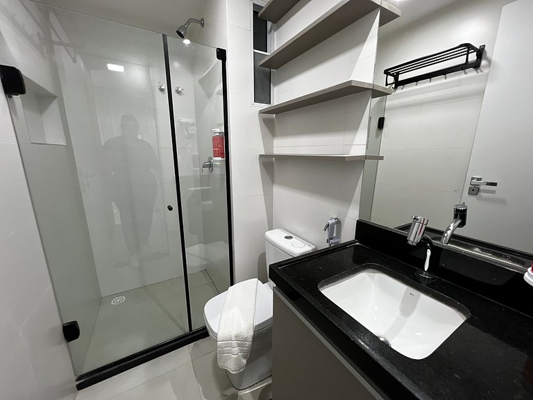 RN Studio 1020 - 2Min da Praia | Mandi Hospitalidade