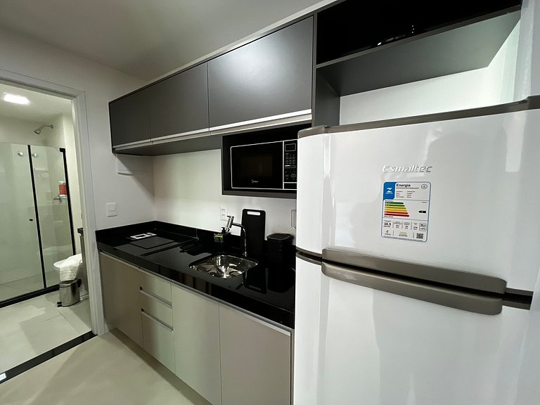 RN Studio 1020 - 2Min da Praia | Mandi Hospitalidade