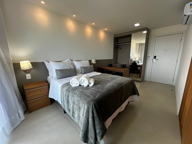 RN Studio 1020 - 2Min da Praia | Mandi Hospitalidade