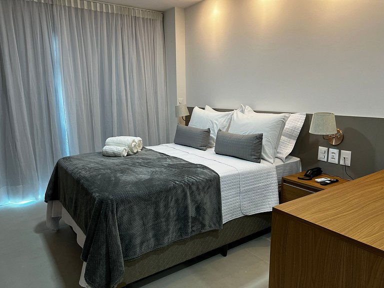 RN Studio 1020 - 2Min da Praia | Mandi Hospitalidade