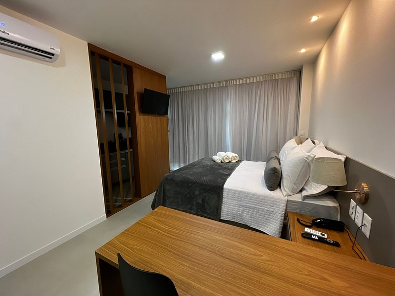 RN Studio 1020 - 2Min da Praia | Mandi Hospitalidade