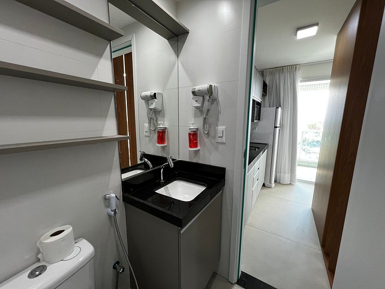 RN Studio 1014 - 2Min da Praia | Mandi Hospitalidade