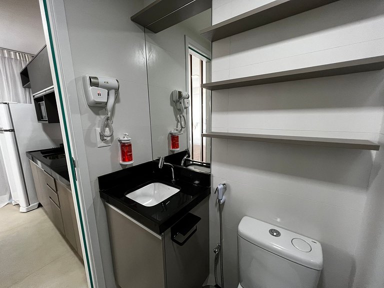 RN Studio 815 - 2Min da Praia | Mandi Hospitalidade