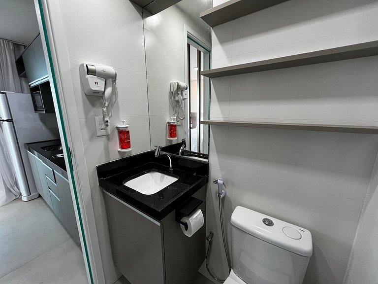 RN Studio 819 - 2Min da Praia | Mandi Hospitalidade