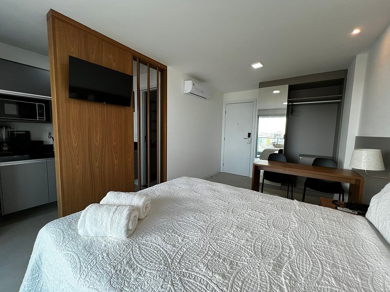 RN Studio 1017 - 2Min da Praia | Mandi Hospitalidade