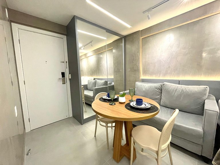 RN Studio 417 - 2Min da Praia | Mandi Hospitalidade