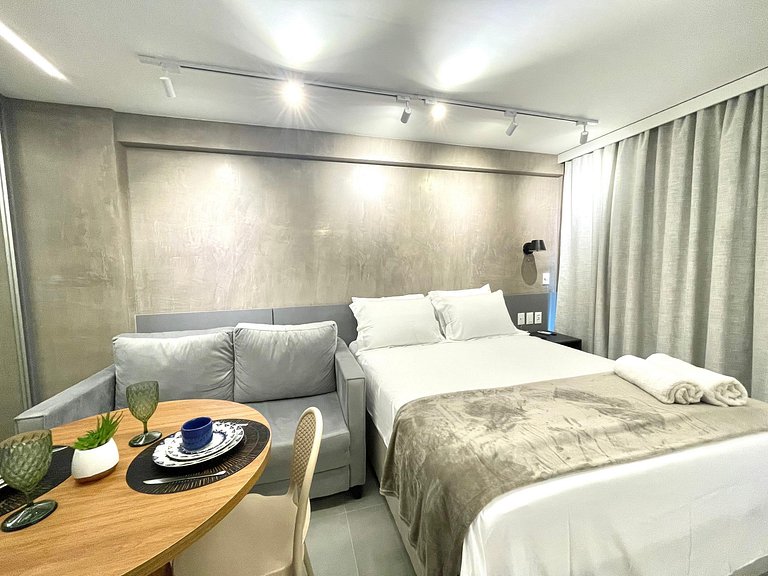 RN Studio 417 - 2Min da Praia | Mandi Hospitalidade
