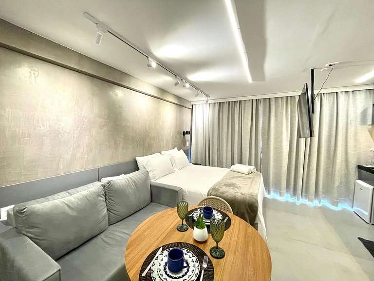 RN Studio 417 - 2Min da Praia | Mandi Hospitalidade