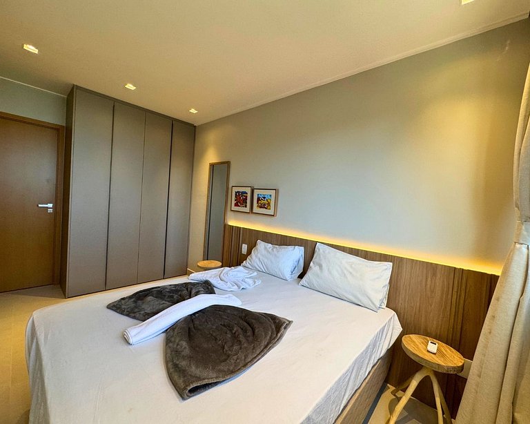 Studio Design 3 - 802 - 300m da Praia | Mandi Hosp