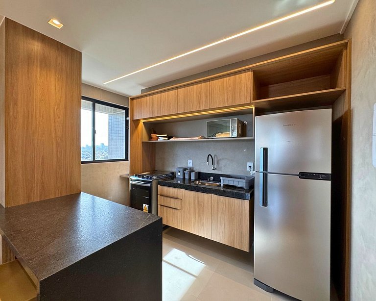 Studio Design 3 - 802 - 300m da Praia | Mandi Hosp