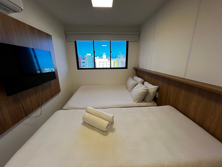 Studio Design 3 - 915 - 300m da Praia | Mandi Hosp