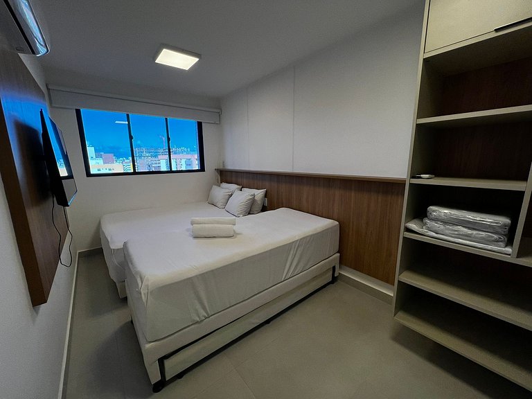 Studio Design 3 - 915 - 300m da Praia | Mandi Hosp