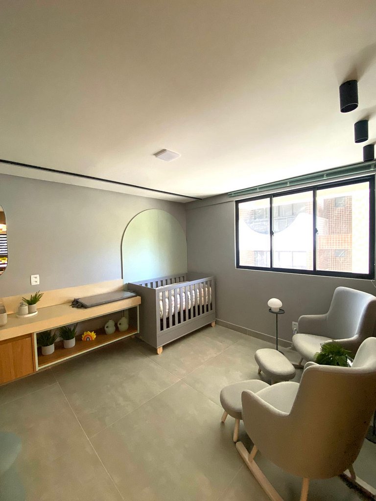 Studio Design 3 - 807 - 300m da Praia | Mandi Hosp