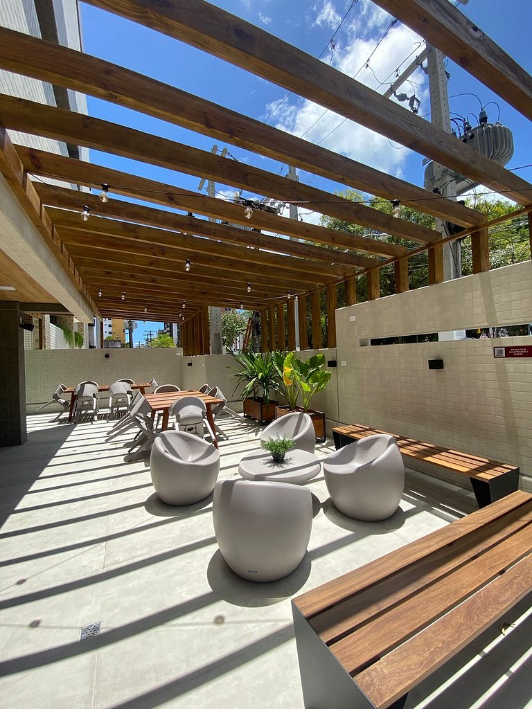 Studio Design 3 - 810 - 300m da Praia | Mandi Hosp