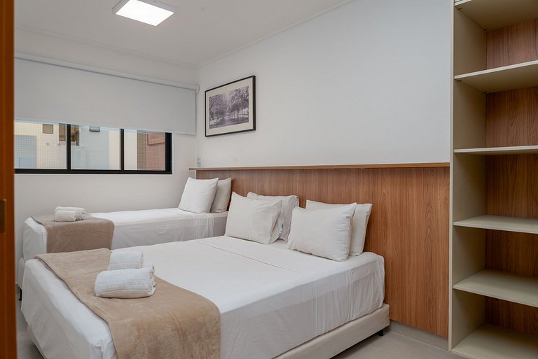 Studio Design 3 - 911 - 300m da Praia | Mandi Hosp