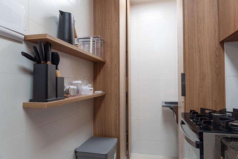 Studio Design 3 - 911 - 300m da Praia | Mandi Hosp