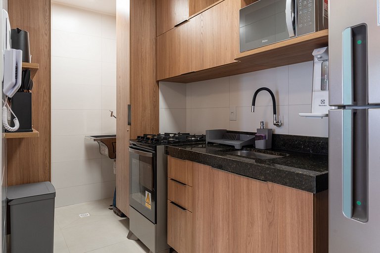 Studio Design 3 - 911 - 300m da Praia | Mandi Hosp