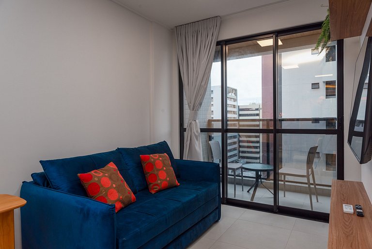 Studio Design 3 - 911 - 300m da Praia | Mandi Hosp