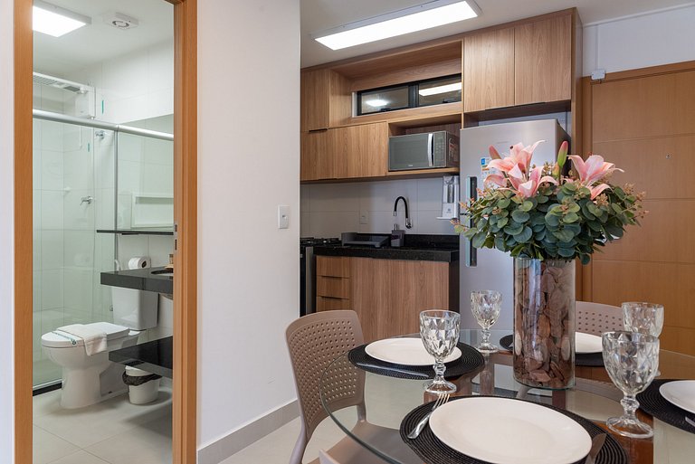 Studio Design 3 - 911 - 300m da Praia | Mandi Hosp