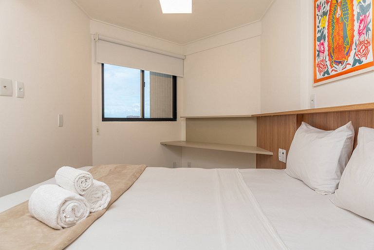 Studio Design 3 - 807 - 300m da Praia | Mandi Hosp