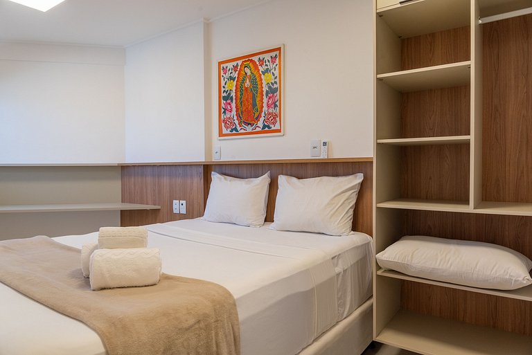 Studio Design 3 - 807 - 300m da Praia | Mandi Hosp
