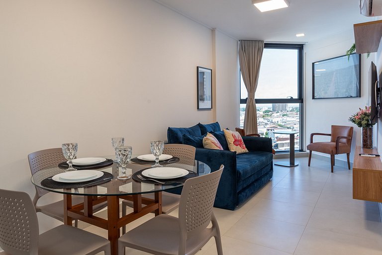 Studio Design 3 - 807 - 300m da Praia | Mandi Hosp
