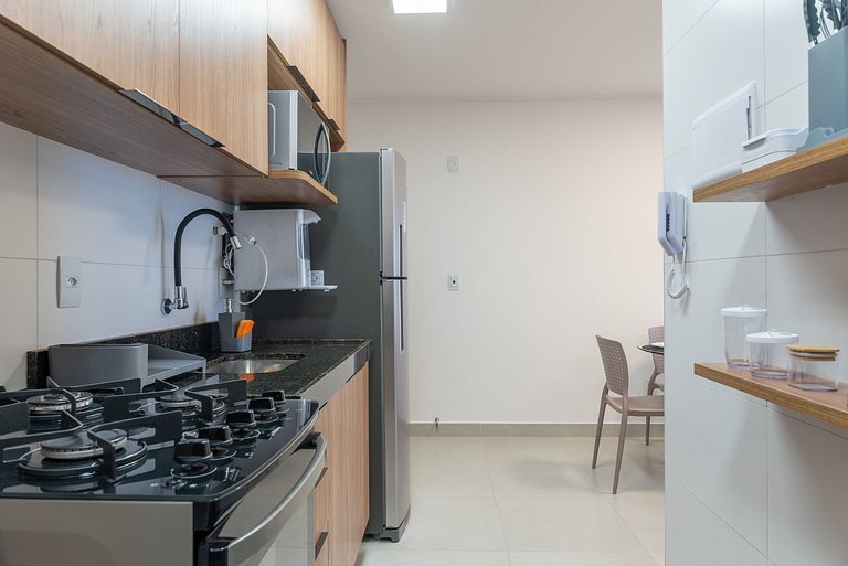 Studio Design 3 - 807 - 300m da Praia | Mandi Hosp
