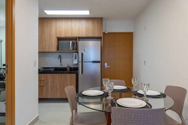 Studio Design 3 - 807 - 300m da Praia | Mandi Hosp