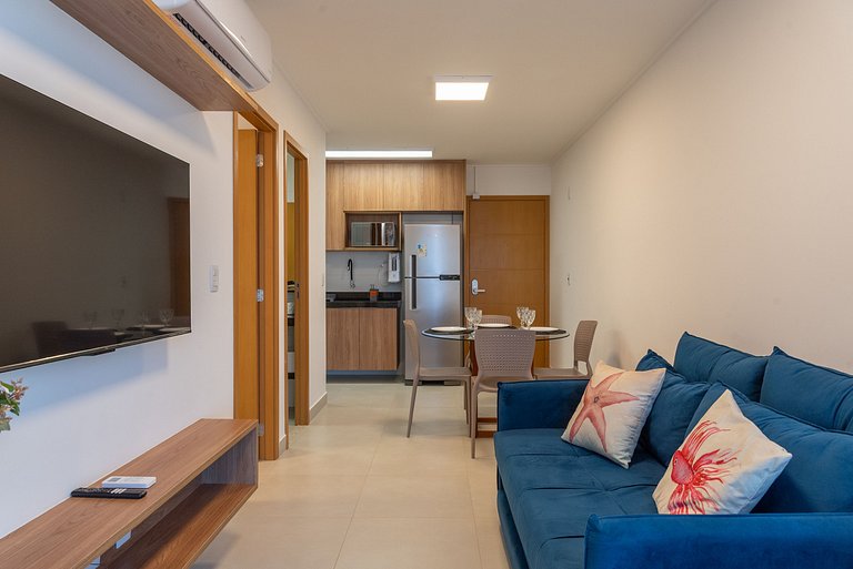 Studio Design 3 - 807 - 300m da Praia | Mandi Hosp