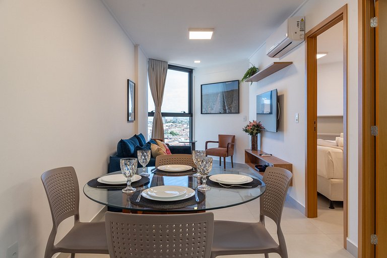 Studio Design 3 - 807 - 300m da Praia | Mandi Hosp