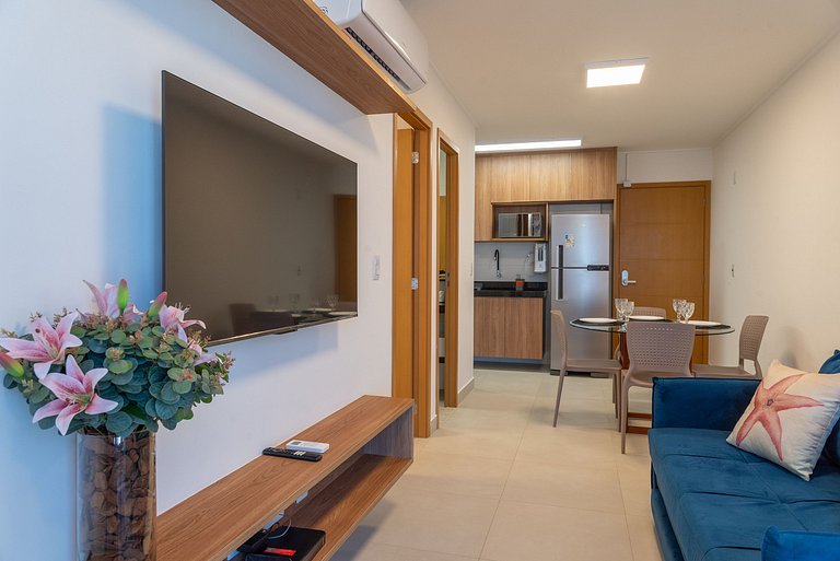 Studio Design 3 - 807 - 300m da Praia | Mandi Hosp