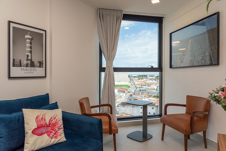 Studio Design 3 - 807 - 300m da Praia | Mandi Hosp