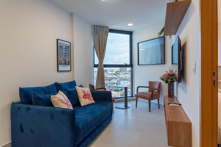 Studio Design 3 - 807 - 300m da Praia | Mandi Hosp