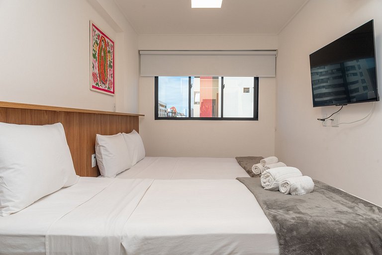 Studio Design 3 - 810 - 300m da Praia | Mandi Hosp